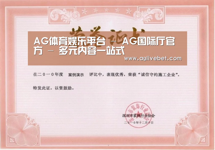 荣誉证书二